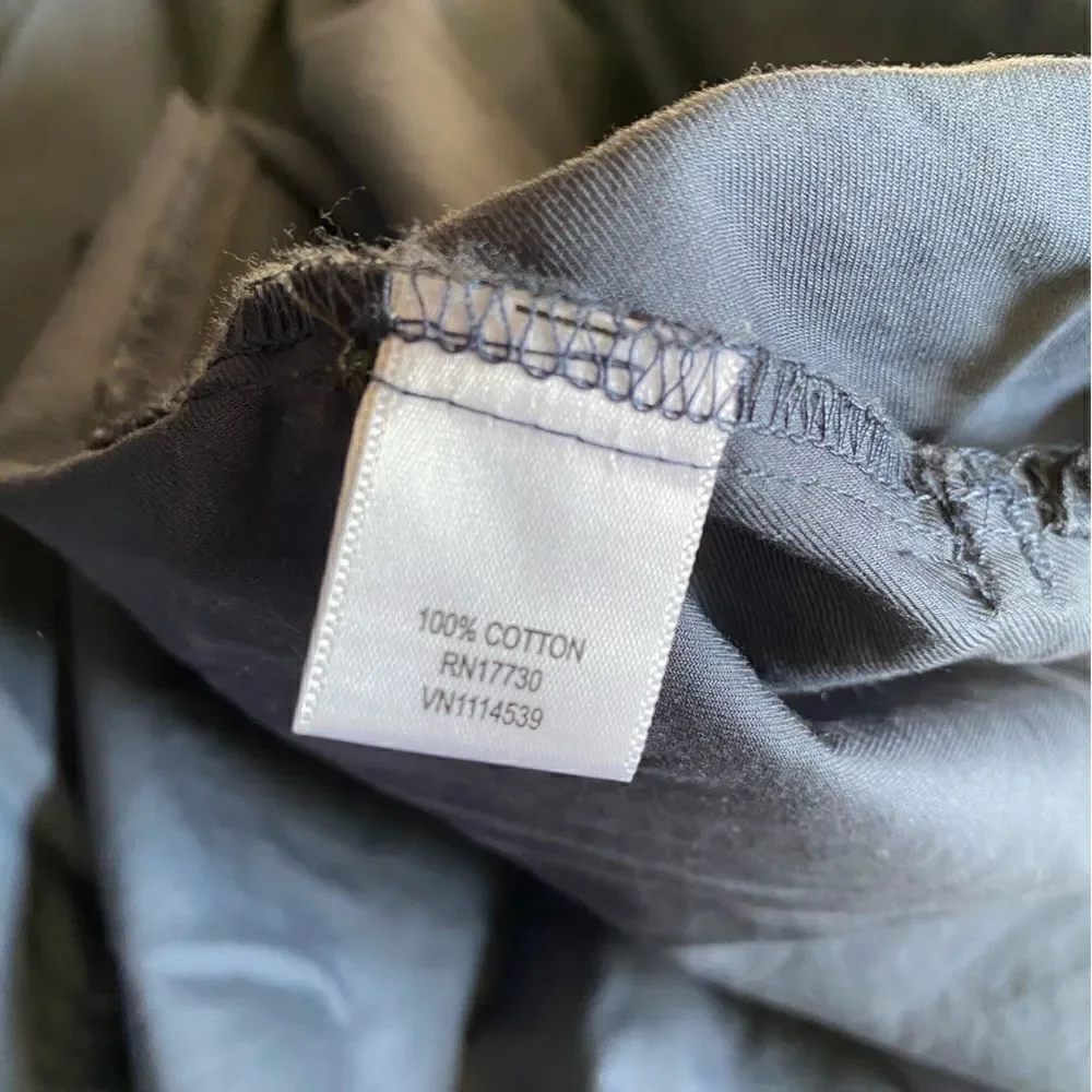 Merona Robe Cotton lightweight Thin‎ Blue Pockets Women’s Size Small New